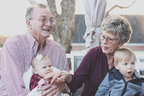Grandparent with the Babies | Zippy Financial
