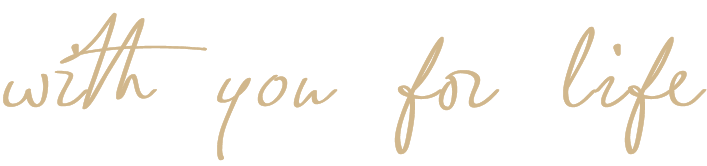 with you for life graphic